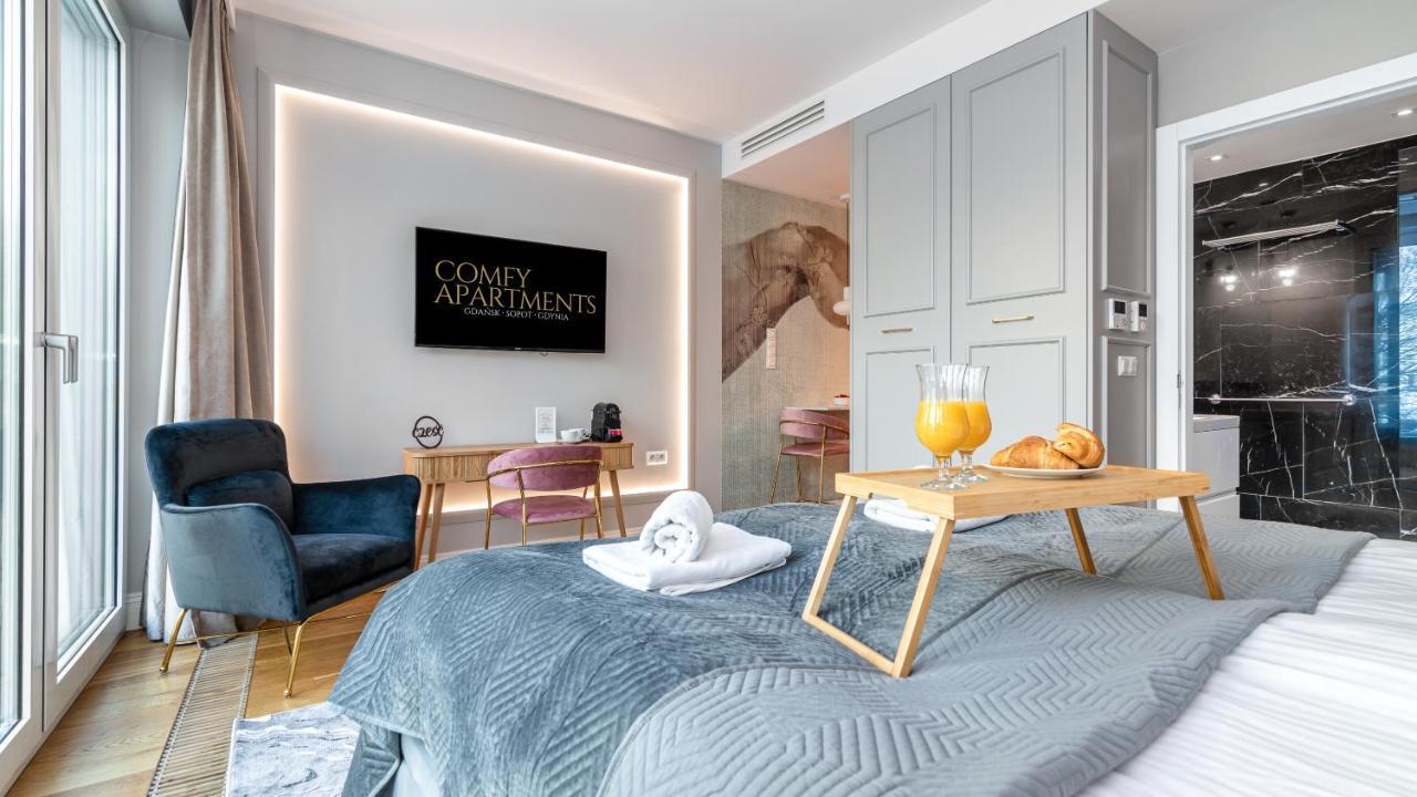 Comfy Apartments - Lux Na Fali - Monte Cassino Sopot Bagian luar foto